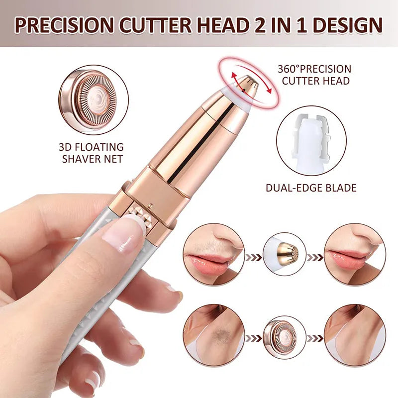 Flawless Facial Hair Remover & Eyebrow Trimmer