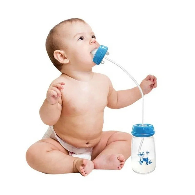 Hands-Free Baby Feeding Bottle | Leak-Proof Standard Neck Bottle |240ML