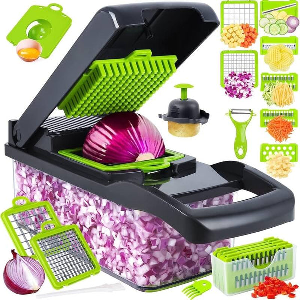 16-in-1 Mandoline Slicer & Vegetable Chopper