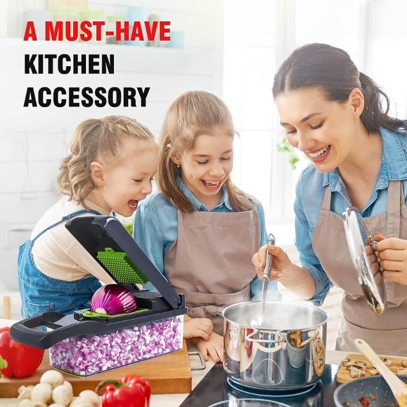 16-in-1 Mandoline Slicer & Vegetable Chopper