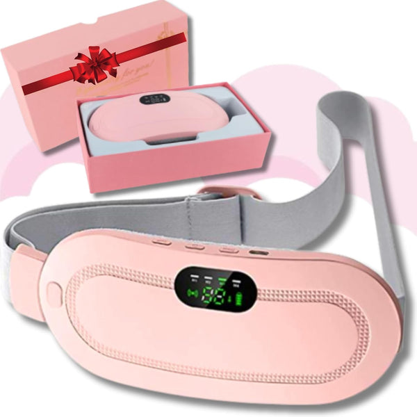 Digital Period Heating Pad & Vibrating Belt | Menstrual Cramps