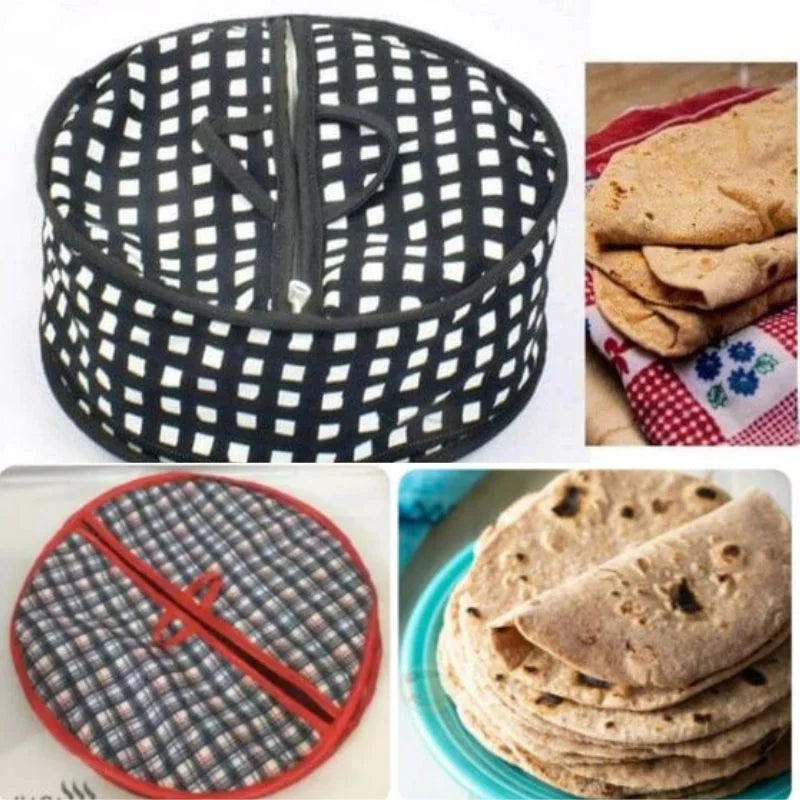 Roti Zipper Bag  | Reusable Airtight & Insulated Storage Bag