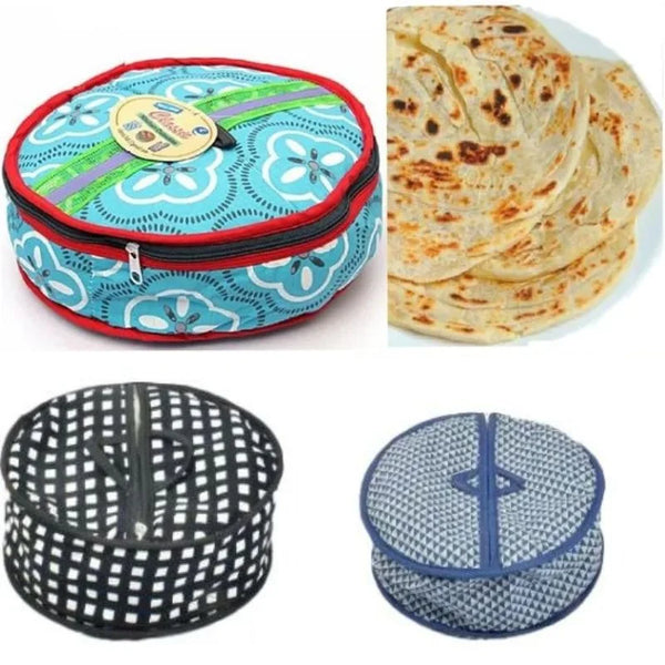 Roti Zipper Bag  | Reusable Airtight & Insulated Storage Bag
