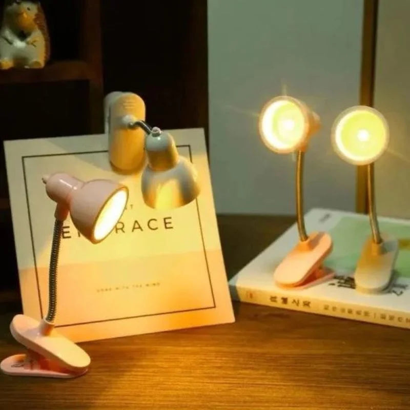 Mini Book Light with Clip  | Portable LED Reading Lamp with Eye Protection