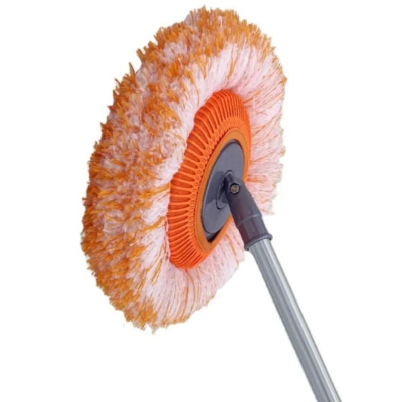 Sunflower Shape Cleaning Mop | 360° Rotating Extendable Microfiber